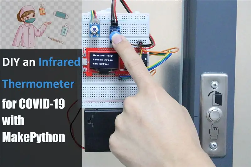 DIY ein Infrarot-Thermometer für COVID-19 mit MicroPython