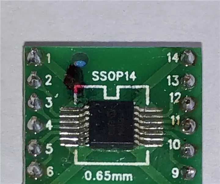 Potencjometr cyfrowy MCP41HVX1 dla Arduino: 10 kroków (ze zdjęciami)