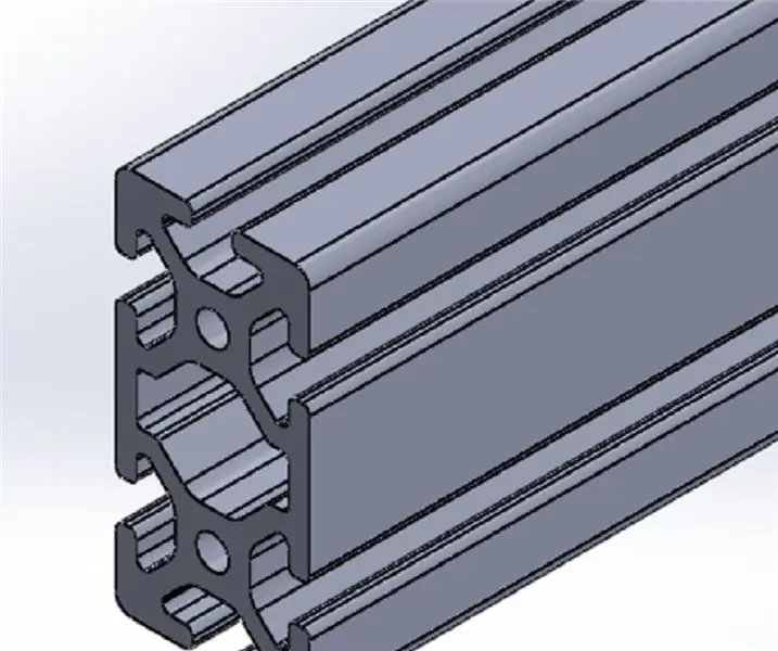 ME 470 Project - SolidWorks -hitsaukset: mukautettujen profiilien käyttö: 6 vaihetta