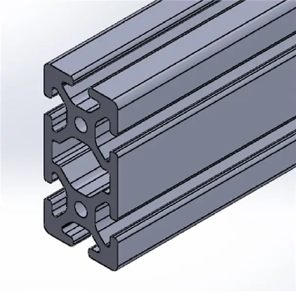 ME 470 жобасы - SolidWorks дәнекерлеуі: реттелетін профильдерді қолдану