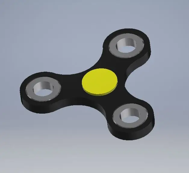 Pagmomodelo ng isang Fidget Spinner sa CAD