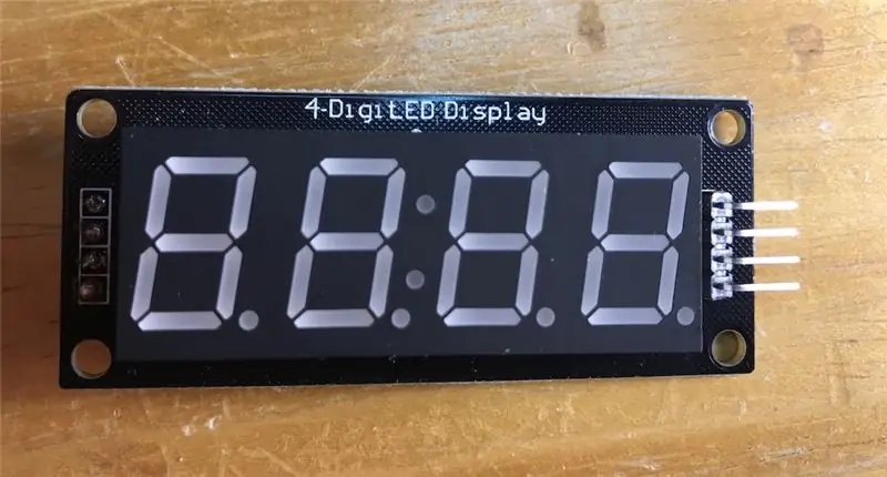 TM1637 7 Segment Display - Ua Nws Ua Haujlwm!