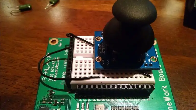 Instalación de JoyStick