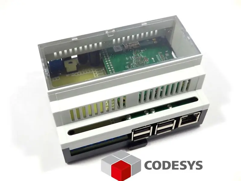 Raspberry Pi დაფუძნებული IEC 61131-3 თავსებადი PLC