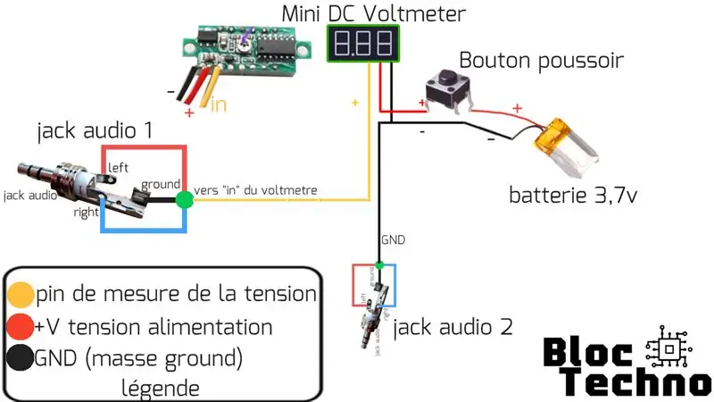 Diagrammani bajaring va komponentlarni lehimlang