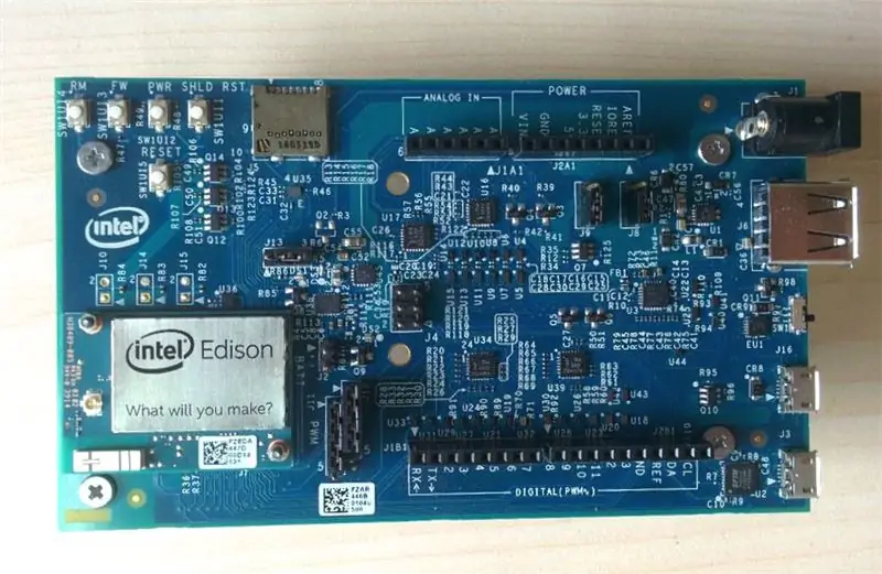 Instelling van Intel Edison