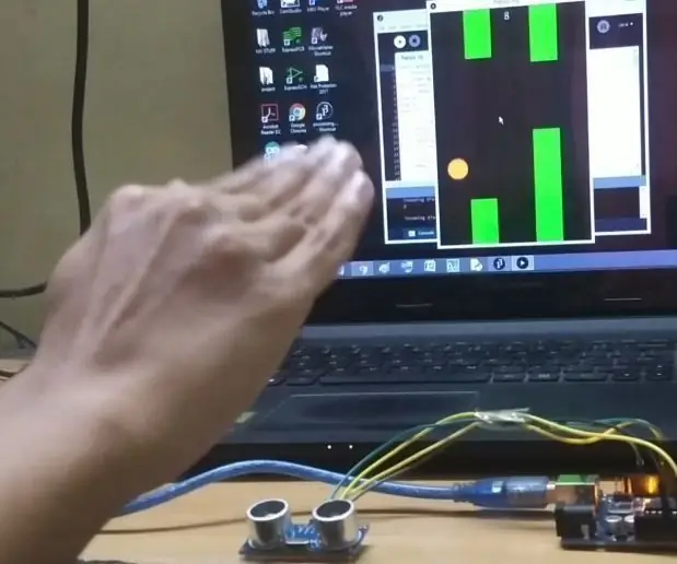 Flappy Bird koristeći Arduino i obradu: 5 koraka