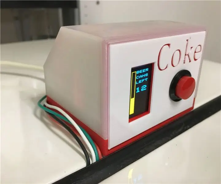 Coke Machine Can Level Detector: 5 Βήματα (με εικόνες)