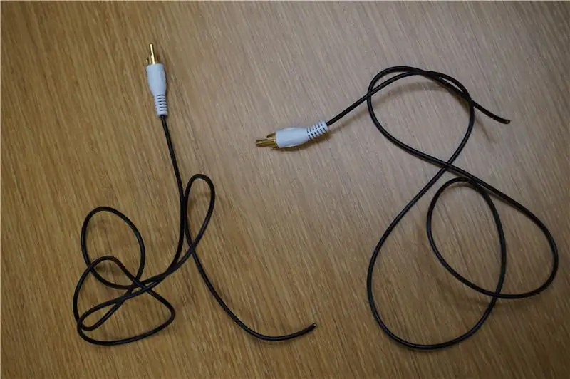 Bereiten Sie Ihr Cinch-Kabel vor