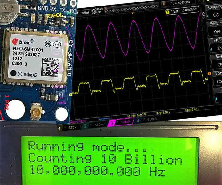 GPSDO YT, Oscillator ที่มีวินัย ความถี่อ้างอิง 10Mhz ราคาถูก. แม่นยำ: 3 ขั้นตอน