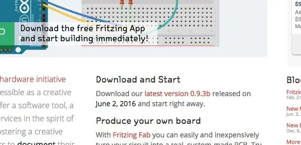 Fritzing herunterladen