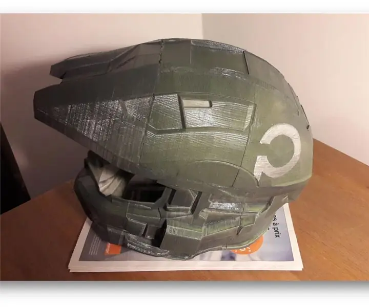 Přilba Spartan Voice Changer: 14 kroků (s obrázky) Přilba Spartan Voice Changer: 14 kroků (s obrázky)