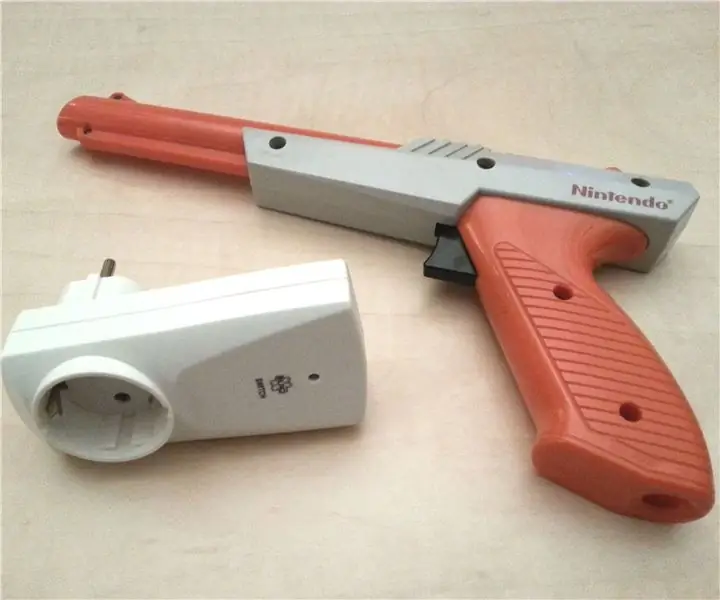 Dispara a las luces con un NES Zapper (RF 433MHz): 6 pasos (con imágenes)