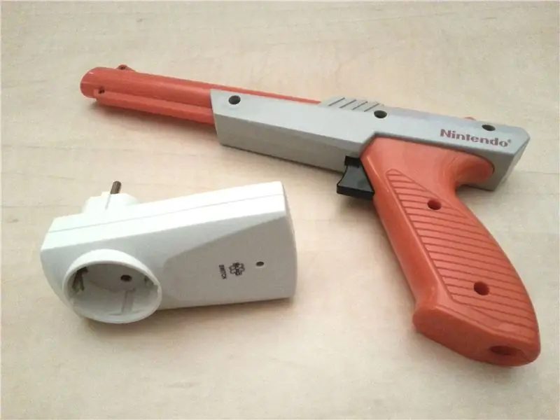 Schiet op de lichten met een NES Zapper (RF 433MHz)