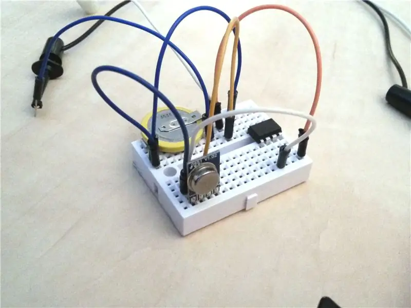 Verbind en programmeer de ATtiny