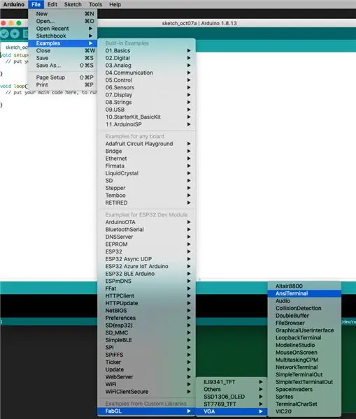 S'està carregant l'esbós de terminal ANSI