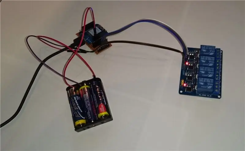 ESP8266 Relay-control