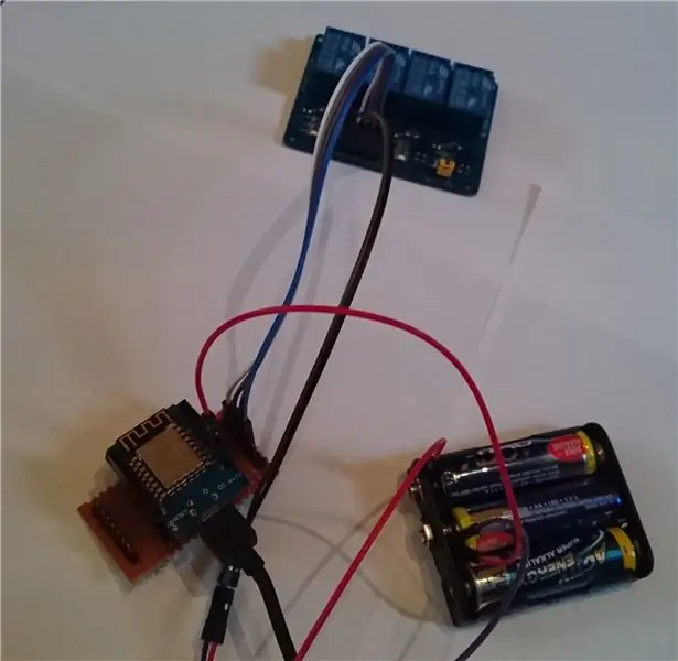 ESP8266 Relay-control