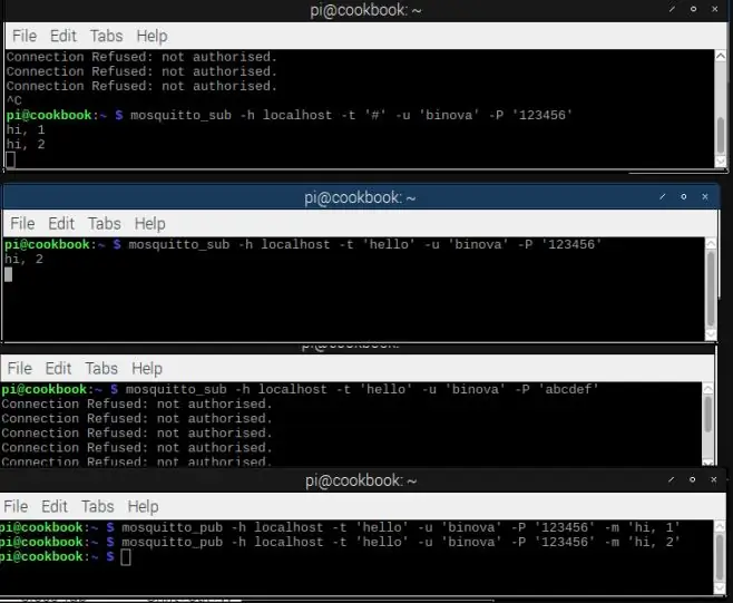 Konfigurera MQTT -server