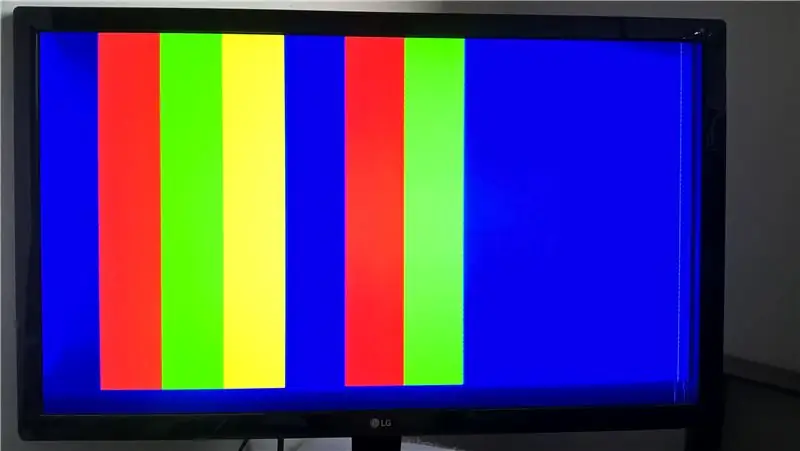 Arduino - VGA Color Bars Gen