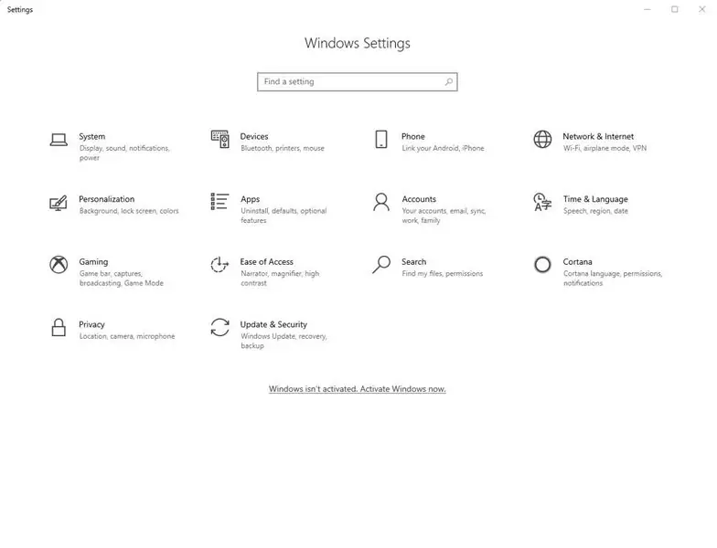 Conecte, ligue, configure