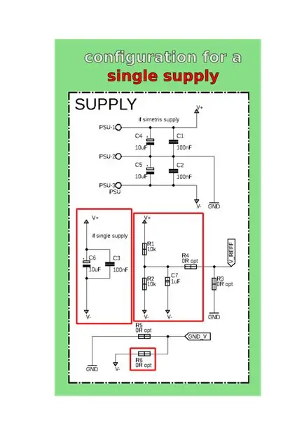 Configuració de la font d'alimentació