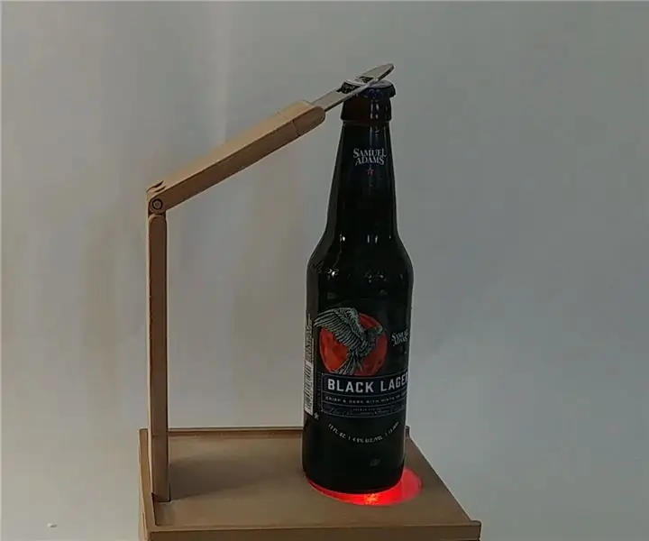 Touch Operated Bottle Opener: 4 βήματα (με εικόνες)