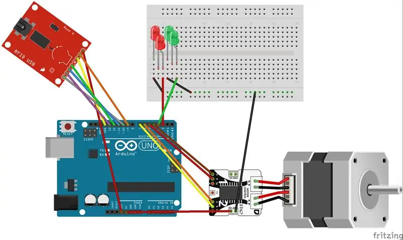 Kauj Ruam 2: Kev lom zem Breadboard !!!