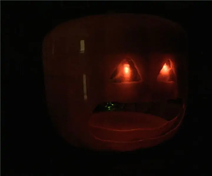 Biting Jack-O-Lantern Candy Bowl: 8 ขั้นตอน (พร้อมรูปภาพ)