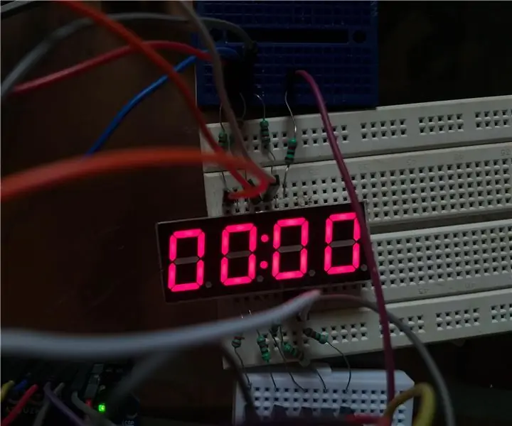 Afișaj cu 4 cifre, 7 segmente, 14 pini cu Arduino: 3 pași