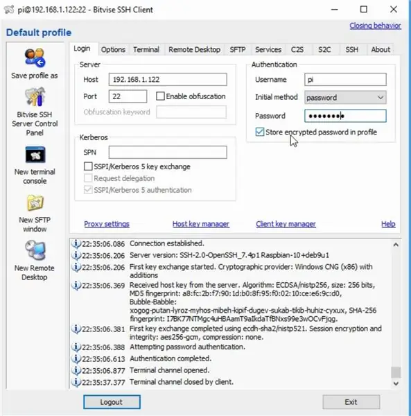 Configurazione del Pi 3: usa Bitvise SSH per accedere al tuo Pi