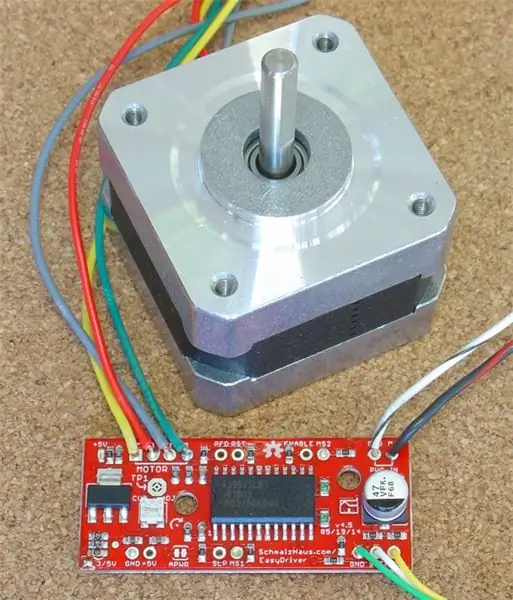 Εκτέλεση SpeedStepperSetup With Stepper Motor και SparkFun Redboard Turbo