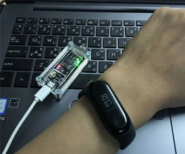 ESP32 BLE ব্যবহার করে Mi Band Detector: 6 ধাপ