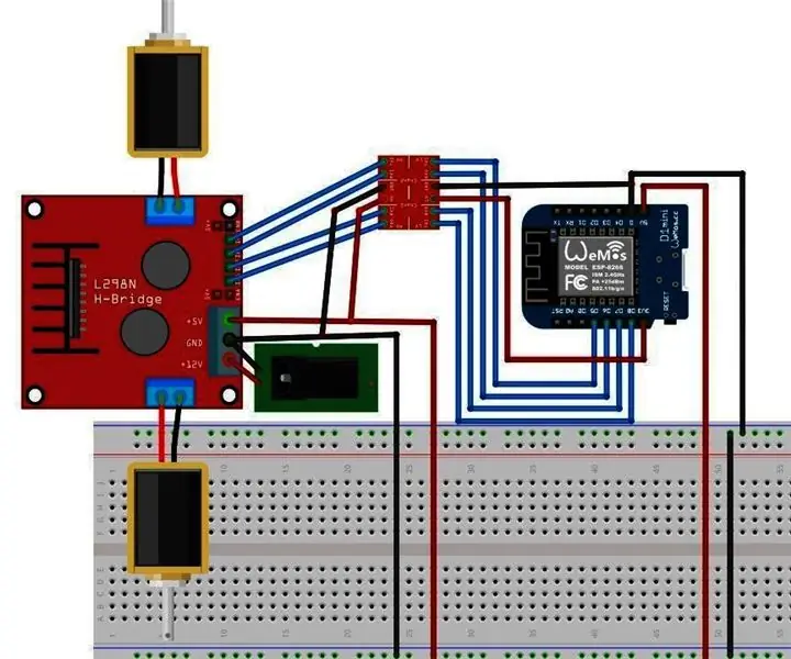 Использование импульсных соленоидов с Wemos D1 Mini и H-Bridge для орошения: 7 шагов