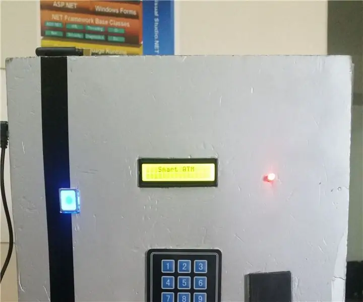 ATM gép Arduino használatával (ujjlenyomat+RFID kártya): 4 lépés (képekkel)