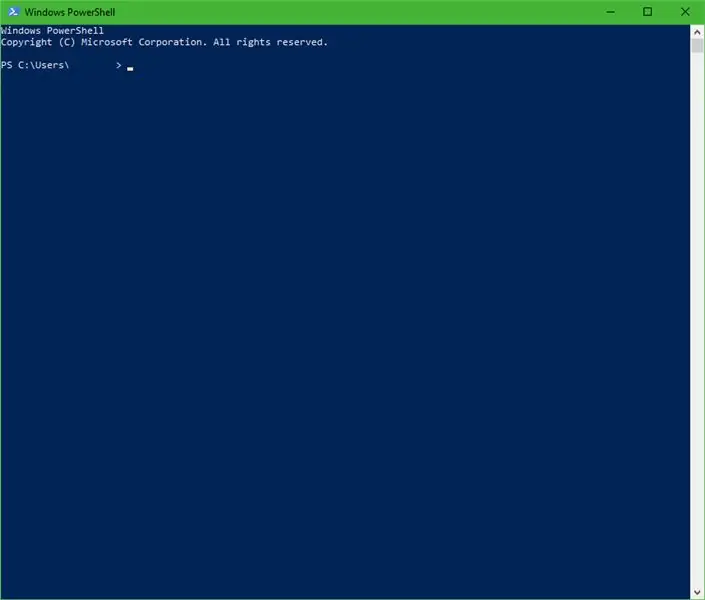 Издөө Powershell