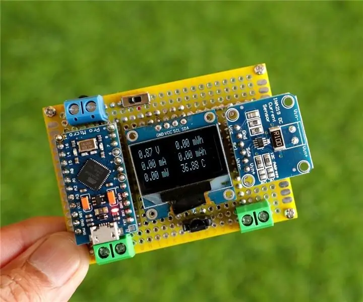 DIY Arduino višenamjenski mjerač energije V1.0: 13 koraka (sa slikama)