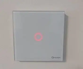 Q-touch WiFi Switch EspEasy Domoticz Bez N: 10 خطوات