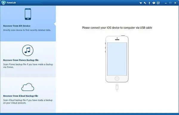 Pas 1. Descarregueu el programari de recuperació de contactes de l'iPhone Ordinador (Win / Mac)