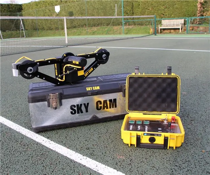 SKY CAM una Soluzione per Telecamere Aeree: 10 Passaggi (con Immagini)