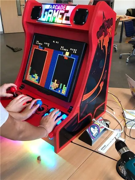 DIY arcade-machine