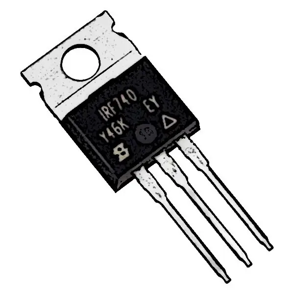 Circuit amplificator de putere simplu