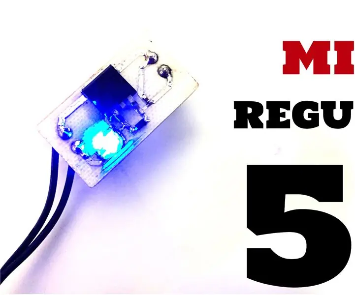 BUILD a SMD 7805 PCB REGULATOR: 9 steg