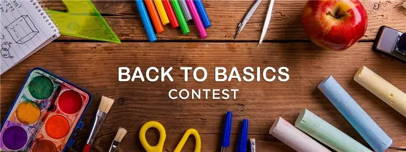 Concorso "Back to Basics"