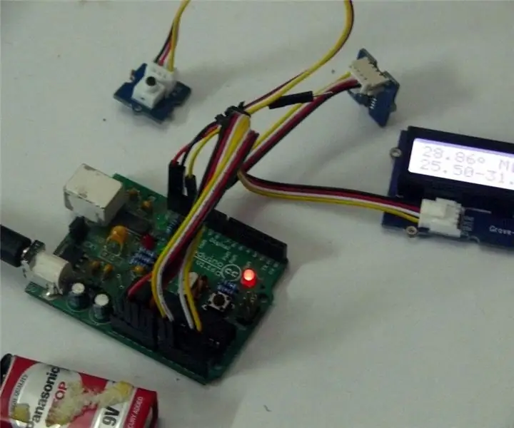 Få Seedstudios I2C LCD -skjerm til å fungere med en gammel Arduino