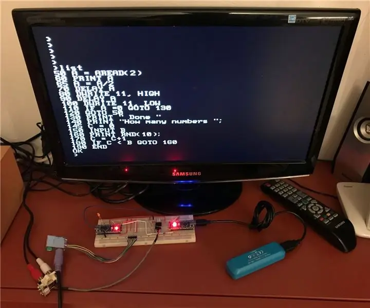 TV чыгаруу менен Arduino негизги PC: 5 кадам (сүрөттөр менен)