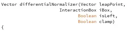 Mappatura Coordinate Leap Motion