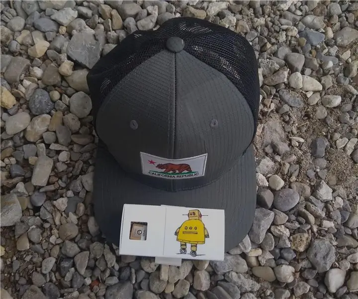 Zapisnik podataka GPS Cap Cap: 7 koraka (sa slikama)