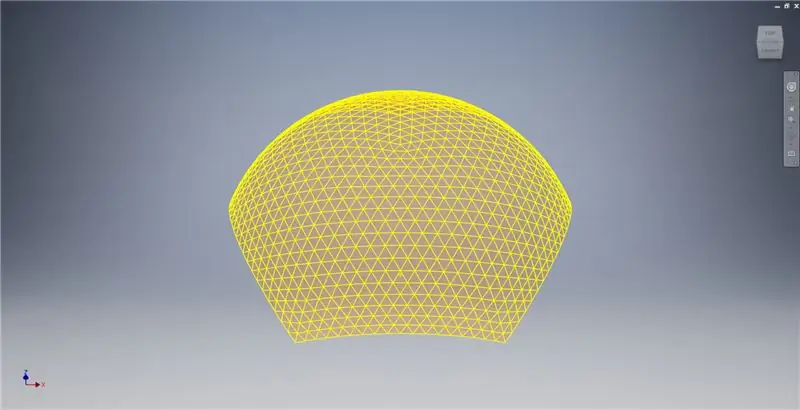 So erstellen Sie eine geodätische Kuppel im Temcor-Stil in Autodesk Inventor