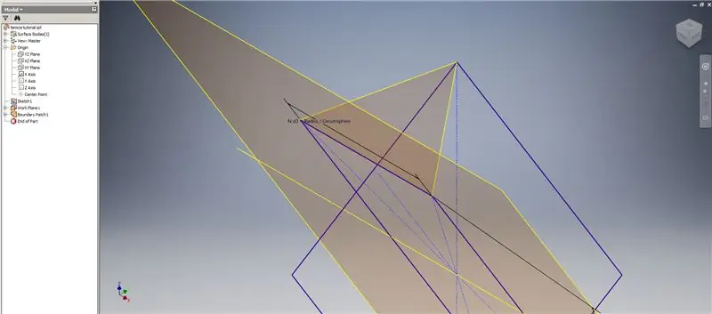 Erstellen des 2v-Triacon-Dreiecks